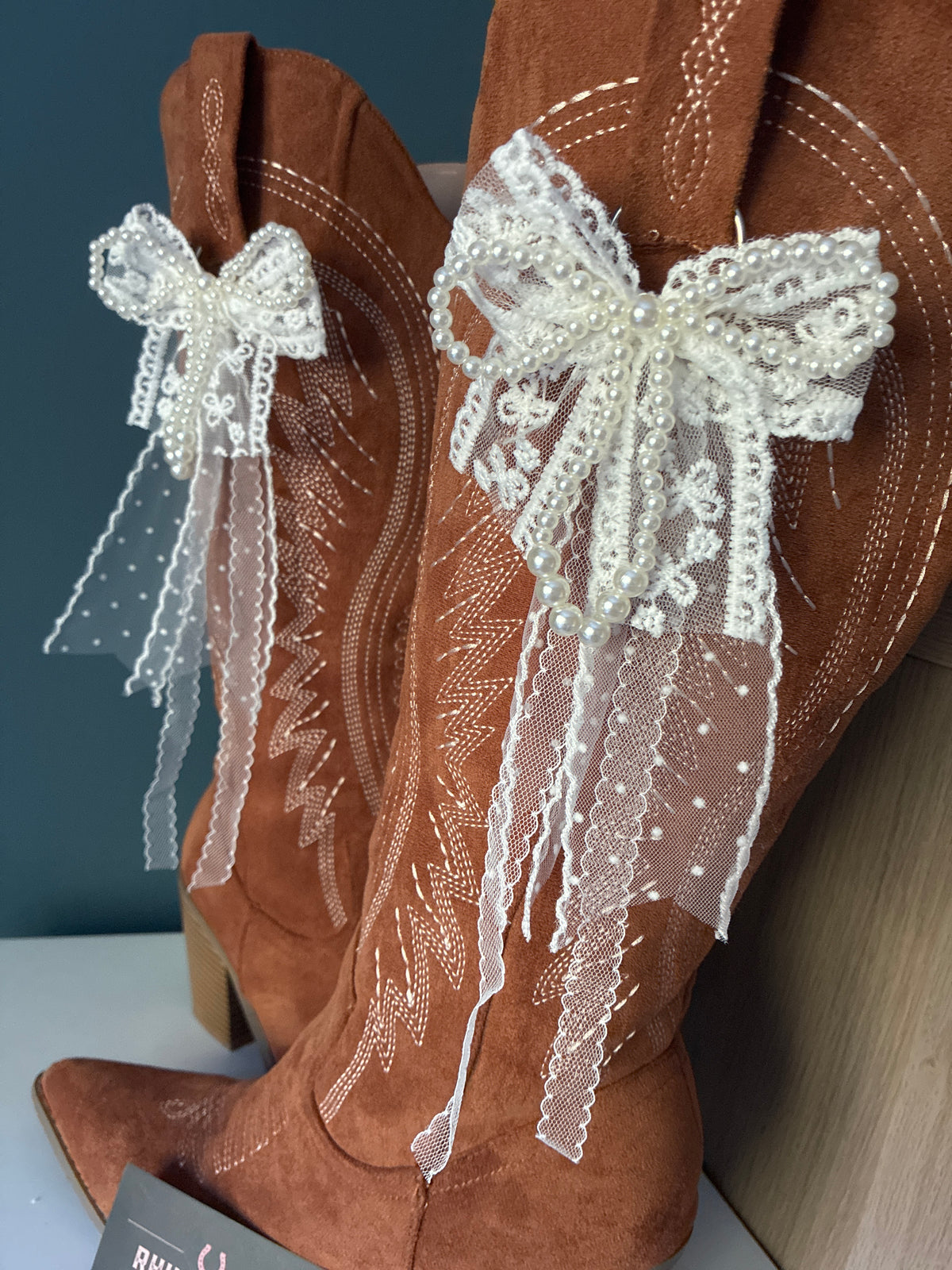 Ivory Bridal Bows