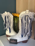 Pearl Bow, Polka Dot & Waves