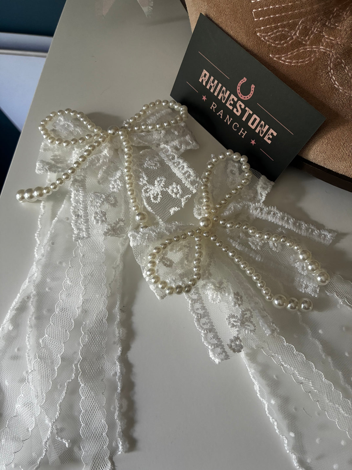 Ivory Bridal Bows