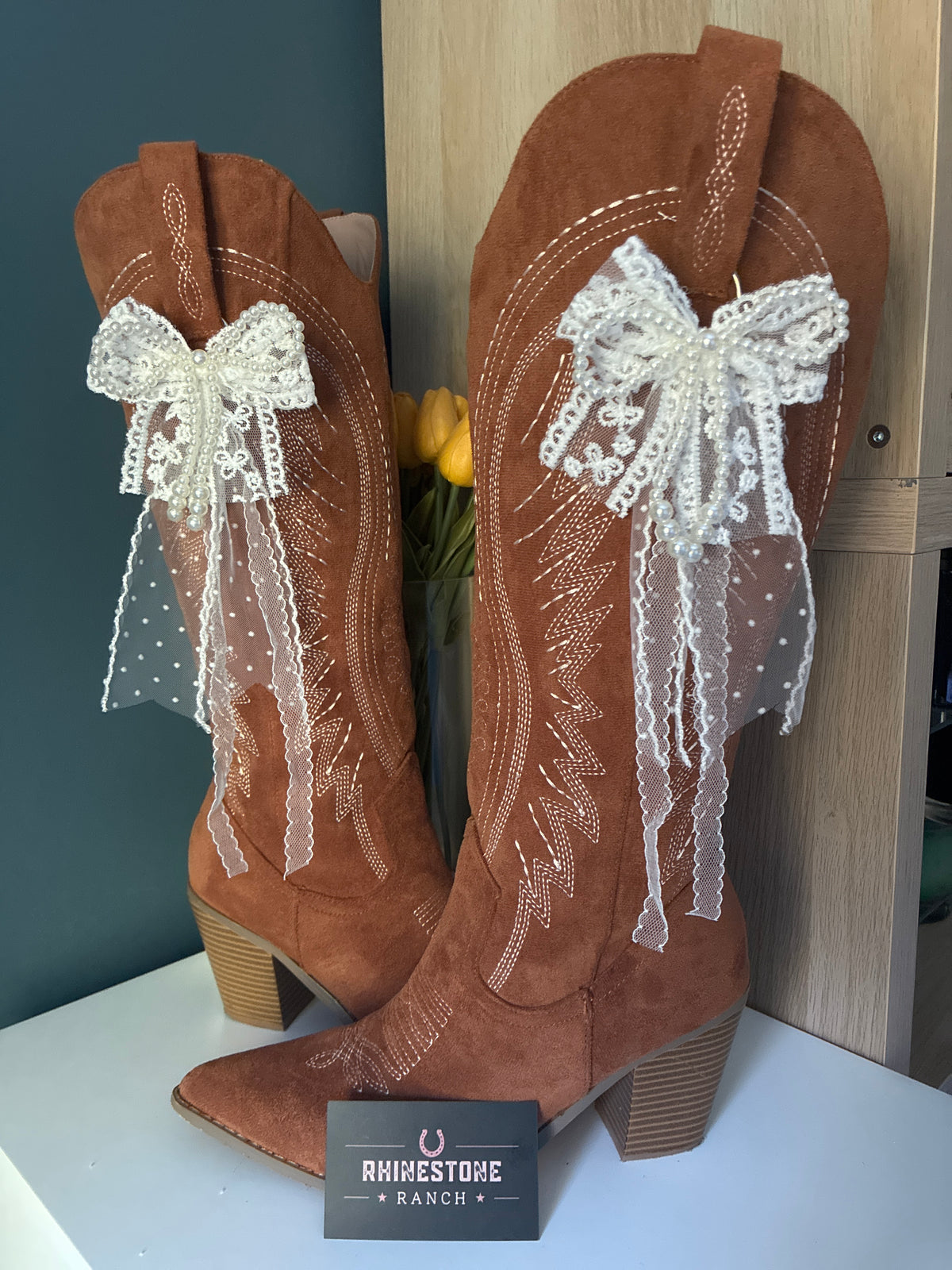 Ivory Bridal Bows