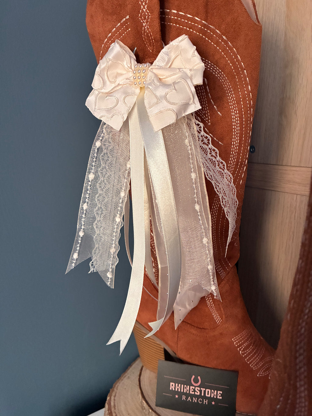 Ivory Bridal Bows
